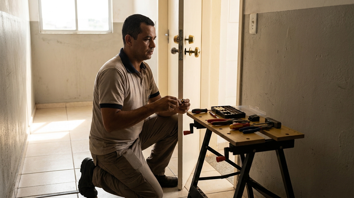 Troca de Segredo Residencial profissional em Cuiabá‑MT