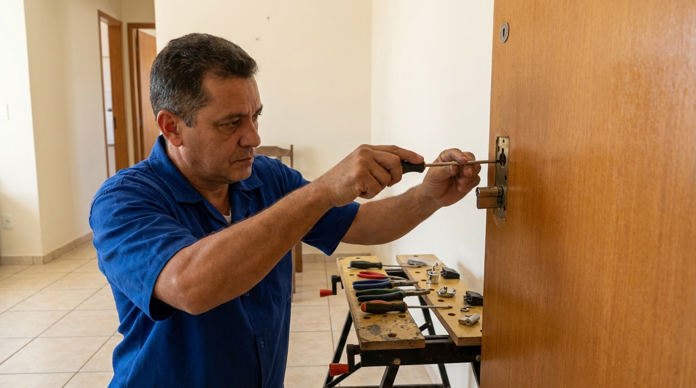 Troca de Segredo Residencial 24 horas em Cuiabá‑MT